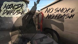 CS:GO NINJA DEFUSE | NO SMOKE NO FLASH!!!