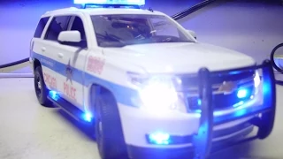 David's custom CHICAGO PD 2015 Chevy Tahoe PPV w/ working lights