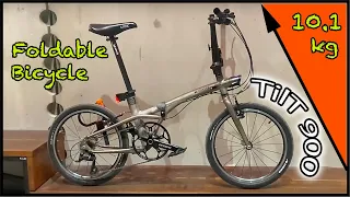 Replacing bottom bracket and crankset on Decathlon TiLT 900 foldable bicycle – 10 kg!