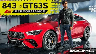 843BHP?! New GT63S E Performance V8 Hybrid AMG!