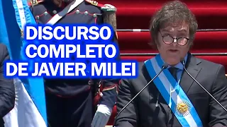 "NO HAY ALTERNATIVA AL AJUSTE": DISCURSO COMPLETO DE JAVIER MILEI EN EL CONGRESO DE LA NACIÓN