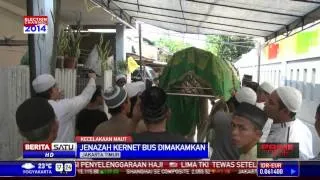 Kernet Bus Kecelakaan Maut Subang Dimakamkan