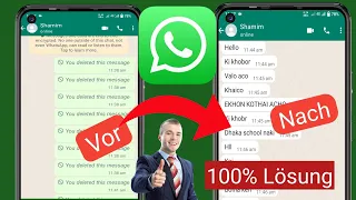 So stellen Sie gelöschte Nachrichten auf WhatsApp wieder her (2023)