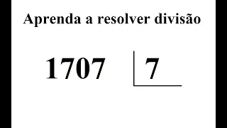 Como resolver contas de divisão com números grandes