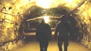 Giant underground weapons depot of the Ukrainian army