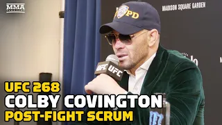 Colby Covington Felt Foot 'Explode' Vs. Usman, Still Believes He Won 3-2 | UFC 268 | MMA Fighting