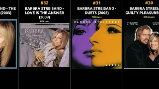 Top-Selling BARBRA STREISAND Albums: Unforgettable Classics Ranked by Record Sales