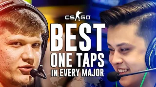 Most Impressive One Taps In Every Major! (INSANE SHOTS)