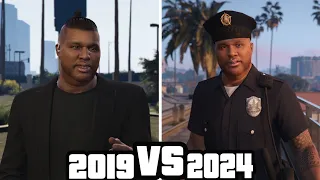 All Vincent Effenburger cutscenes - GTA Online 2019 vs 2024