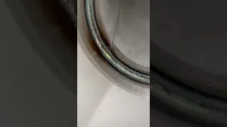 Root on stainless steel pipe