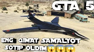 GTA 5  /  ENG QIMAT SAMALYOT SOTIP OLDIM 😎😎😎