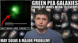 Discovery of Green Pea Galaxies by JWST May Solve the Mystery of Reionization