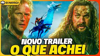 FINALLY A GREAT MOVIE? AQUAMAN 2 AND THE LOST KINGDOM TRAILER REVIEW