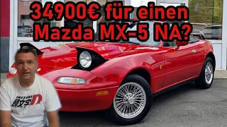 Mazda MX-5 NA - Aktuelle Preise - Virtuelle Shoppingtour - Inflation...