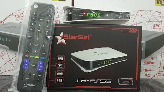 STARSAT SR-PS 55 l HEVC Digital Satellite Receiver l Built In WiFi l Unboxing l Urdu