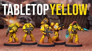 Yellow | Tabletop in Ten Minutes