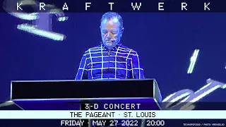 Kraftwerk - The Pageant, St. Louis, 2022-05-27