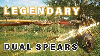 LEGENDARY Dual Spears | The BEST Weapon Build ► AC Valhalla