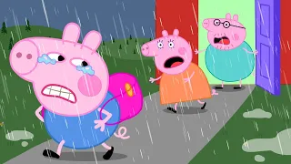 Oh No! George Get out of my HOUSE!  | Peppa Pig Funny Animation