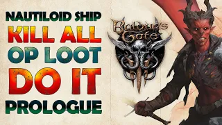 How to Defeat Everyone on the Nautiloid Ship - Baldurs Gate 3 [NEW] (Zhalk, Cambions, Mind Flayer)