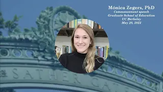 Mónica Zegers, student commencement speaker,