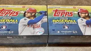 NEW TARGET EXCLUSIVE BOX!  2020 TOPPS UPDATE MEGA BOX OPENING!