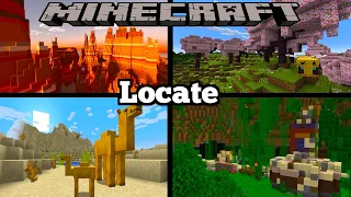 HOW TO USE THE LOCATE COMMAND IN MINECRAFT 1.20.1 (HOW TO GUIDES)