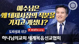 도피성과 지구 〖대제사장의 희생, 안상홍님〗