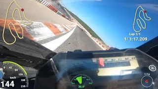 YAMAHA R3 GYTR ON BOARD - FSBK 2020 LEDENON - RACE 1 SSP300