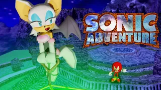 Rouge's Story in Sonic Adventure! (Full Playthrough)
