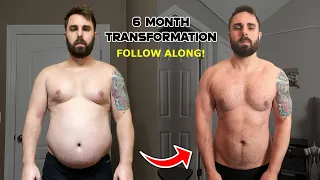 FAT to LEAN | 6 Month Body Transformation | Step by Step Diet