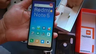 Распаковка Xiaomi Redmi Note 5