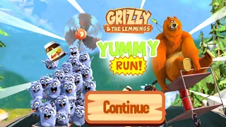 Grizzy and the Lemmings Games Yummy Run  - Grizzy and the Lemmings  ep 126