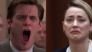 Amber Heard V.S Johnny Deep; But Jim Carrey is the lawyer.