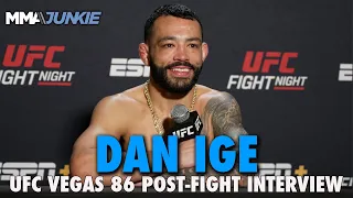 Dan Ige Wants Diego Lopes or Ortega vs. Rodriguez Loser at The Sphere | UFC Fight Night 236