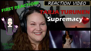 Tarja Turunen - Supremacy [Muse Cover, Woodstock] (Reaction Video) | First Reaction