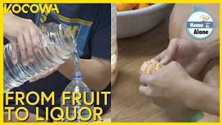 Kian84 Uses His Uneaten Fruit To Make THIS At Home | Home Alone EP524 | KOCOWA+