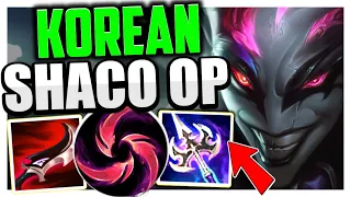 KOREAN SHACO BUILD TURNS HIM INTO A EASY S+ CARRY! | Shaco Jungle Guide Season 12 League of Legends