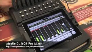 Musikmesse 2012: Mackie DL-1608 Digital iPad Mixer