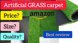 Amazon artificial grass carpet| Artificial grass carpet review| realistic grass carpet in budget