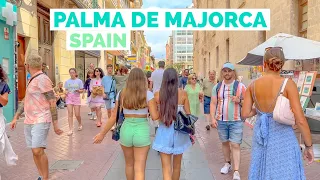 Palma, Spain 🇪🇸 - SUMMER PARADISE 4K-HDR Walking Tour (▶125min)