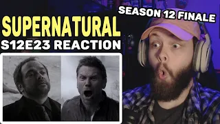 Supernatural 12x23 "ALL ALONG THE WATCHTOWER" (SEASON 12 FINALE REACTION)