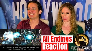 Mortal Kombat Deception All Endings Reaction