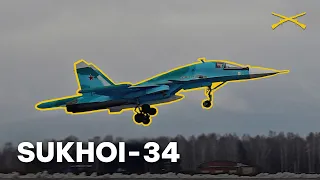 SUKHOI-34 | "Thú Mỏ Vịt" Nga Đang Hoành Hành Ở Ukraine
