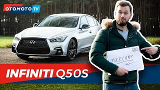 Infiniti Q50s - Nieskończenie dobry? | Test OTOMOTO TV