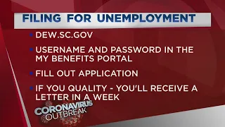 Filing for unemployment in SC
