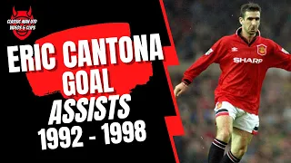 Eric Cantona Goal Assists 1992 -1998