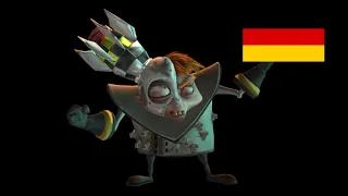 Crash Tag Team Racing German N. Gin Voice Clips