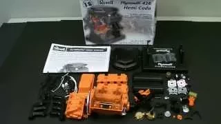 #123 - Revell Plymouth 426 HEMI Cuda Engine 1/6 Scale Review