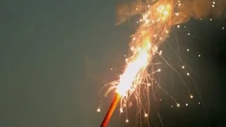 Free Slow Motion Footage: Big Sparkler